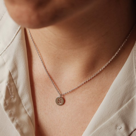 Sterling Silver Letter S Charm | Letras