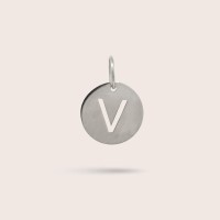 Plain silver / Rhodium-plated silver