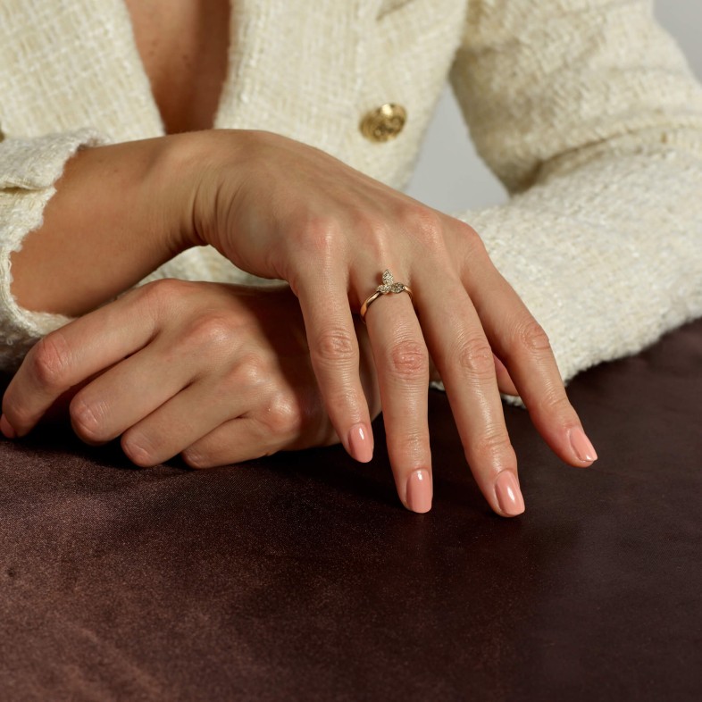 Brown Diamond Ring