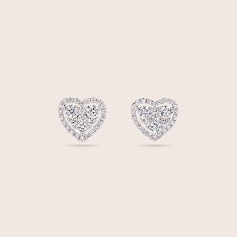 Brincos com Diamantes