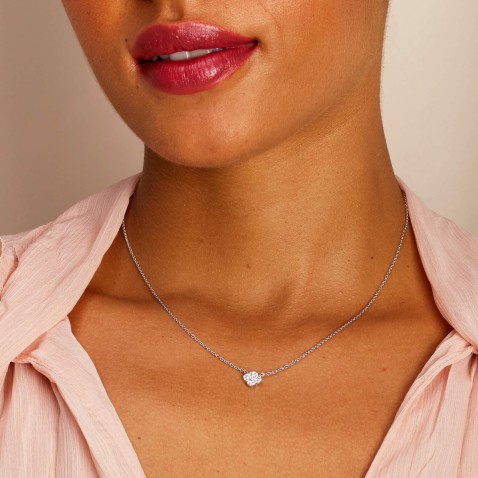 Fio pendente com Diamantes