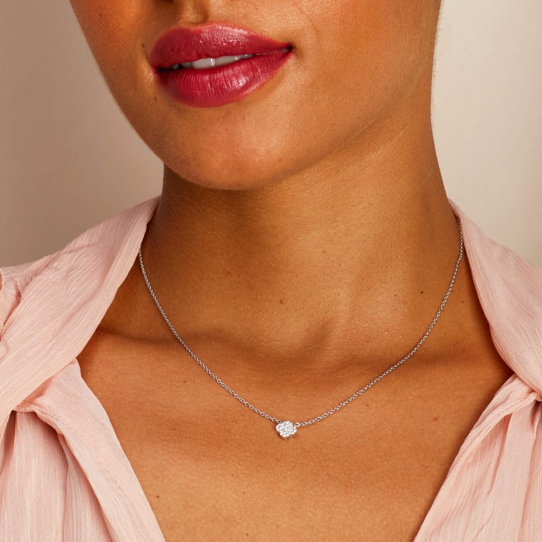 Fio pendente com Diamantes