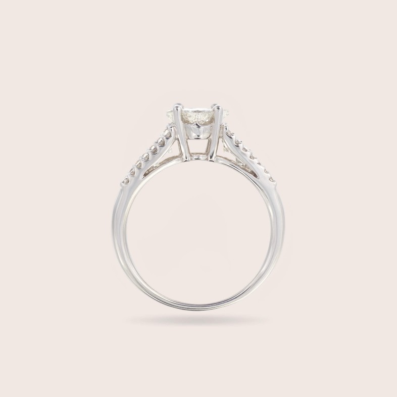 Anel  de Noivado com Diamantes | Special Moments