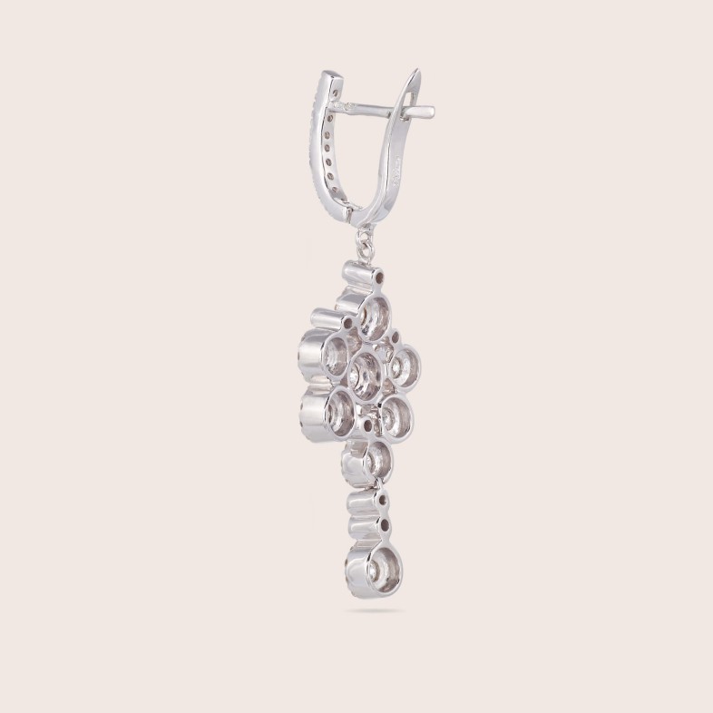 Brincos com Diamantes