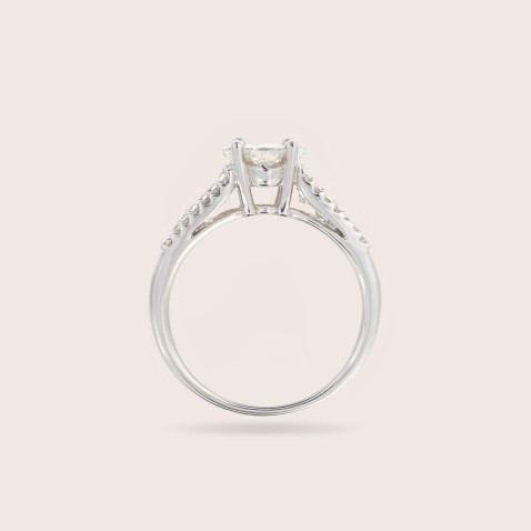 Anel  de Noivado com Diamantes | Special Moments