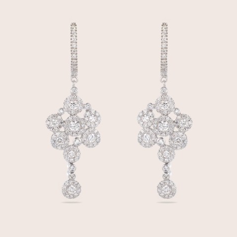 Brincos com Diamantes