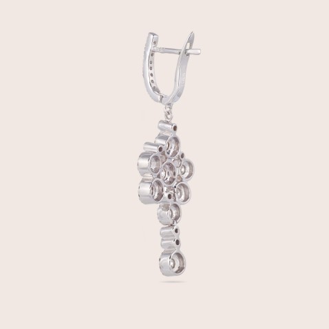 Brincos com Diamantes