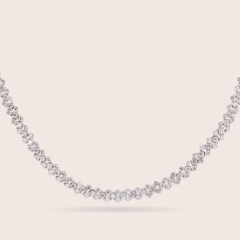 Gargantilha com Diamantes