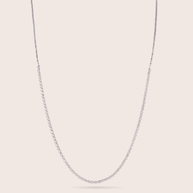 Gargantilha com Diamantes