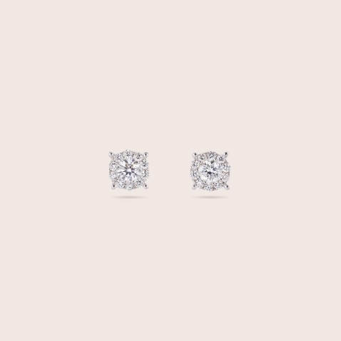 Brincos com Diamantes
