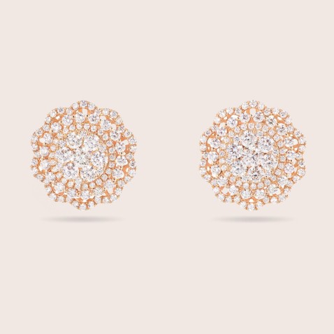 Brincos com Diamantes