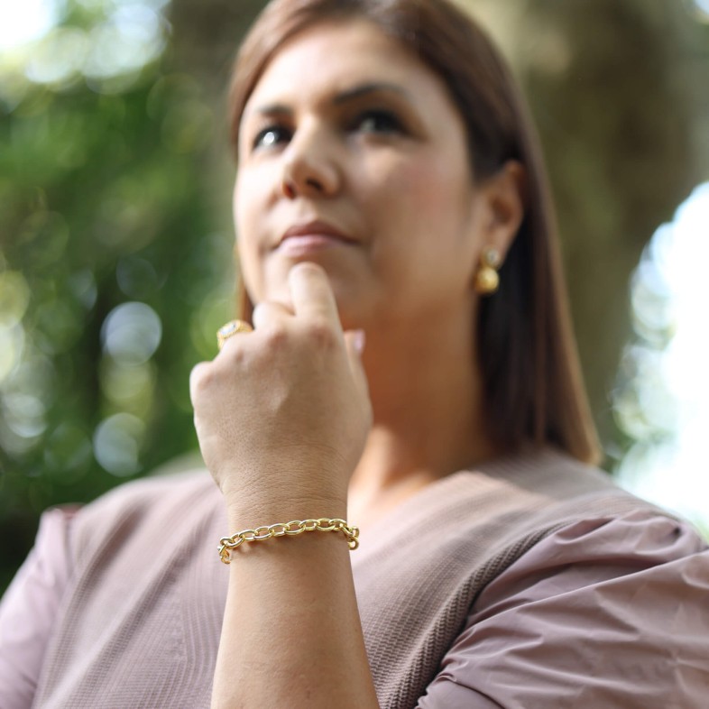 Gold-plated Silver Bracelet