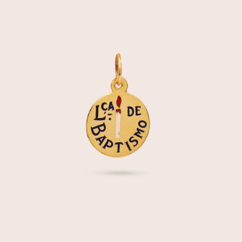 19.2K Gold "Keepsake of Baptism" Pendant | Lembran�a