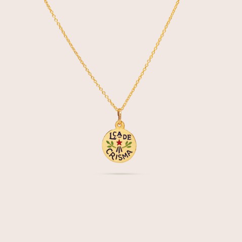 19,2K Gold "Keepsake of confirmation" Pendant | Lembran�a