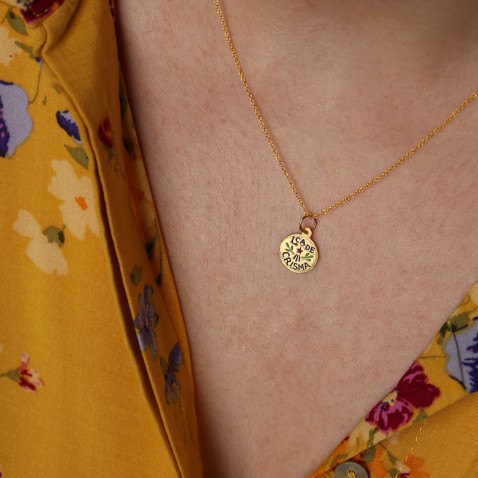 19,2K Gold "Keepsake of confirmation" Pendant | Lembran�a