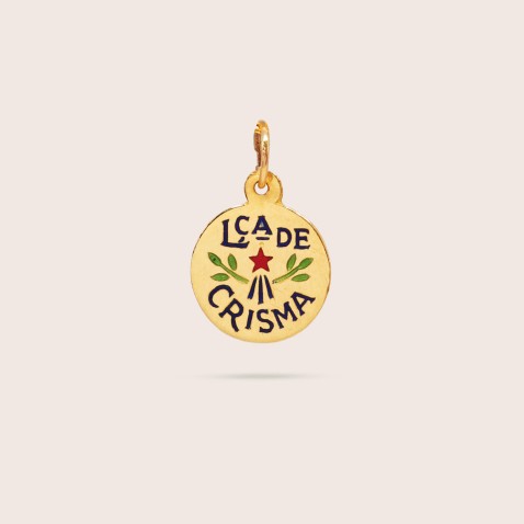19,2K Gold "Keepsake of confirmation" Pendant | Lembran�a