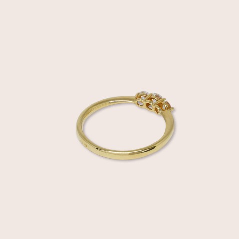 19.2K Gold Engagement Ring with Diamonds | Special Moments