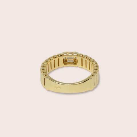 Anel de Noivado Ouro 19.2K Diamantes | Special Moments