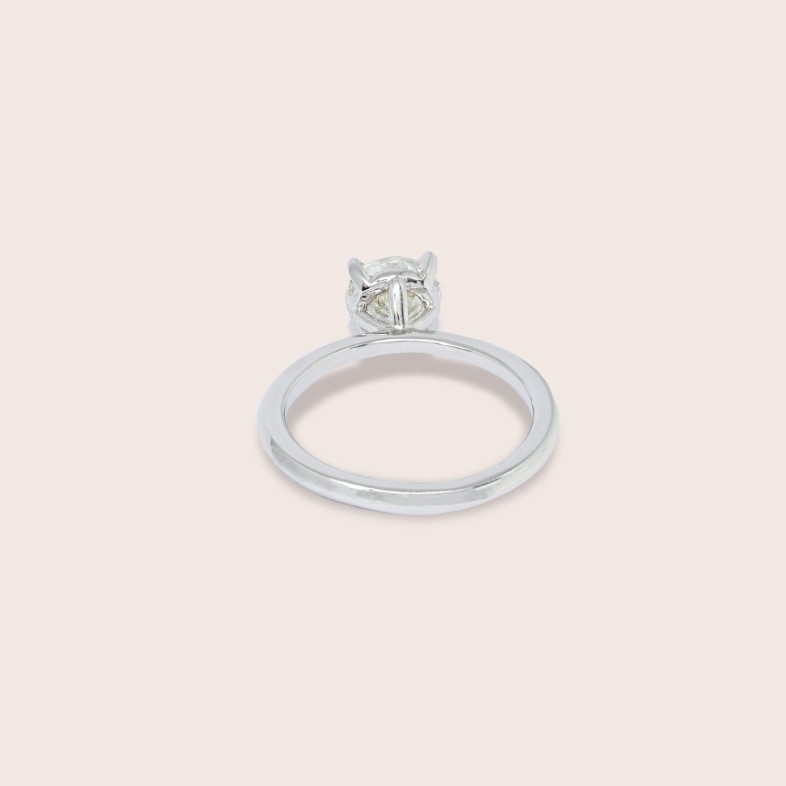 19.2K Gold Engagement Ring with Diamand | Special Moments