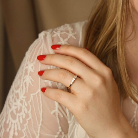 18K Diamond Engagement Ring | Special Moments