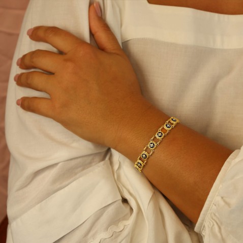 CARAMUJO STERLING SILVER BRACELET | Rosas Portuguesas