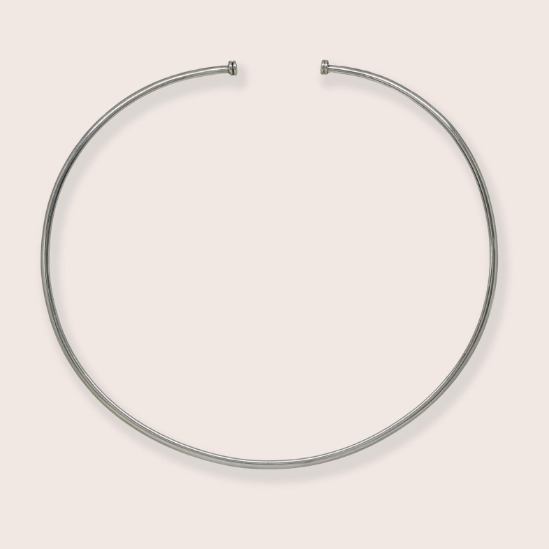 Gold Plated Silver Necklace | Knot