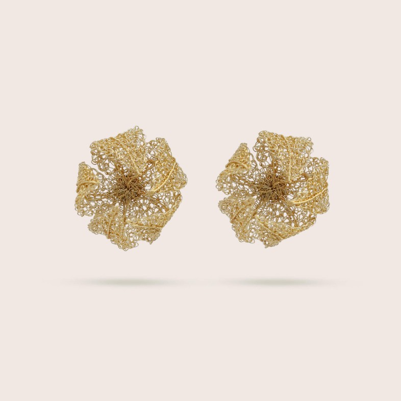 925 Silver Earrings | Crochet
