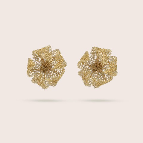 925 Silver Earrings | Crochet
