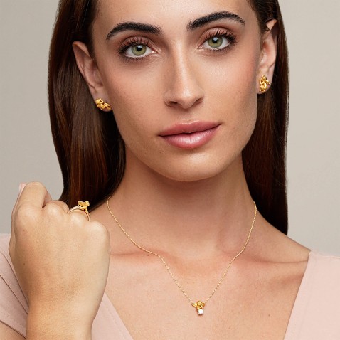 Anel ouro18k amarelo diamante | My Angel