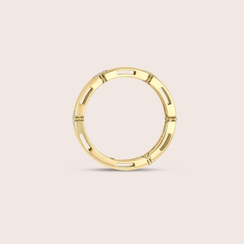 Ring in 18k Gold with Diamonds | Love in Verona