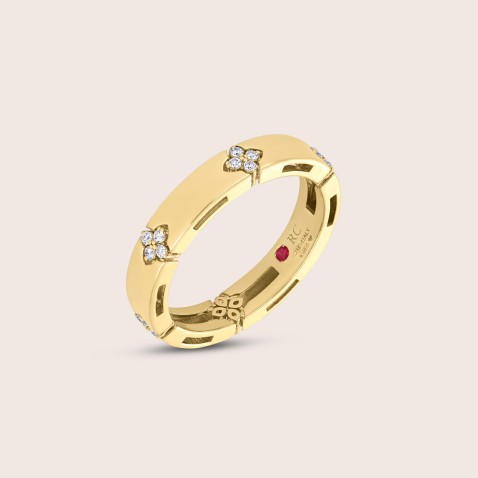 Ring in 18k Gold with Diamonds | Love in Verona
