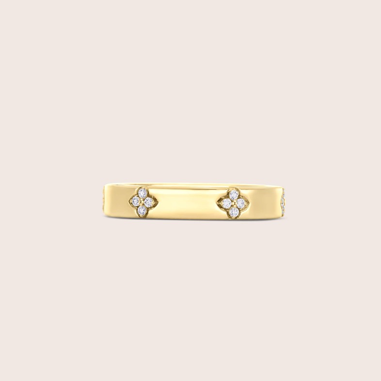 Ring in 18k Gold with Diamonds | Love in Verona