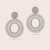 Plain silver / Rhodium-plated silver