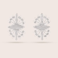Plain silver / Rhodium-plated silver