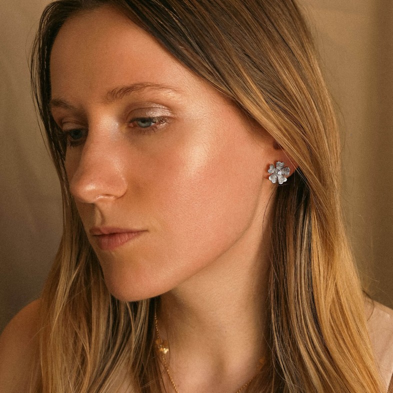 2-in-1 earrings in 925 Silver | Sophie