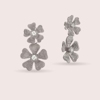 Plain silver / Rhodium-plated silver