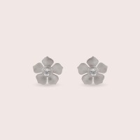 Plain silver / Rhodium-plated silver