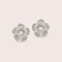 Plain silver / Rhodium-plated silver