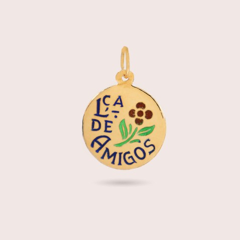 19,2K Gold "Friends' Keepsake" Pendant | Lembran�a