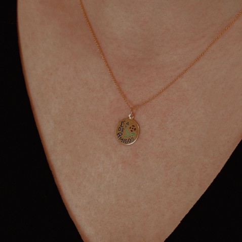 19,2K Gold "Friends' Keepsake" Pendant | Lembran�a