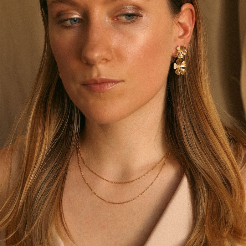 925 Gold-Plated Silver Chain