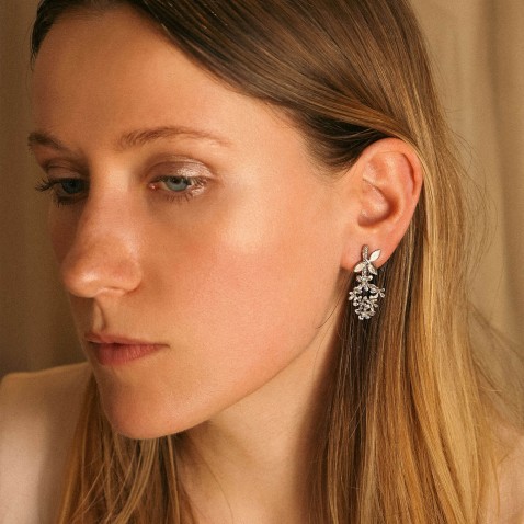 925 Sterling Silver Earrings | Louise