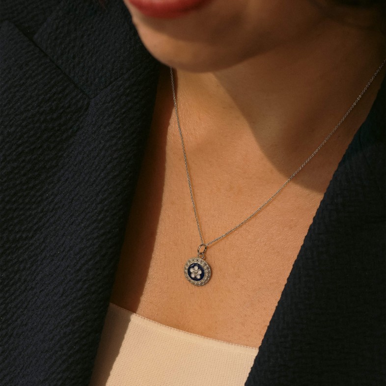 Caramujo sterling silver Pendent | Rosas Portuguesas