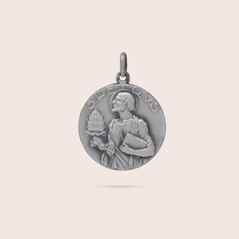Silver pendent - St Peter