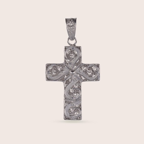Filigree cross