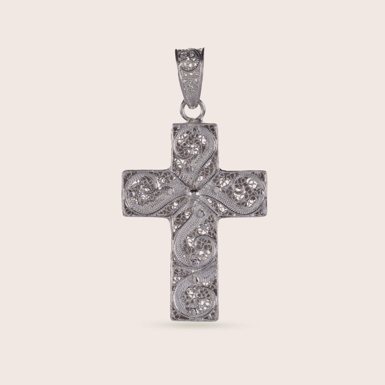 Filigree cross