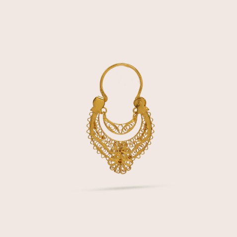 19.2K Gold Bambolinas Earrings | Arrecadas