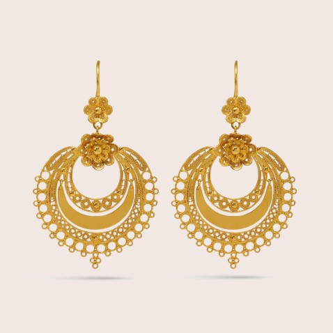 Bambolinas Earrings in 19.2K Gold | Arrecadas