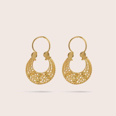 Bambolinas Earrings in 19.2K Gold | Arrecadas