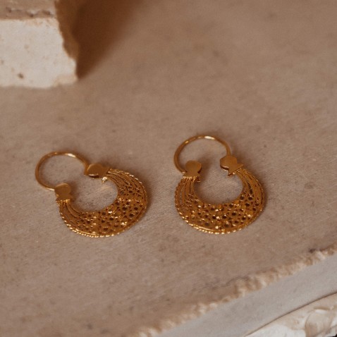 Bambolinas Earrings in 19.2K Gold | Arrecadas